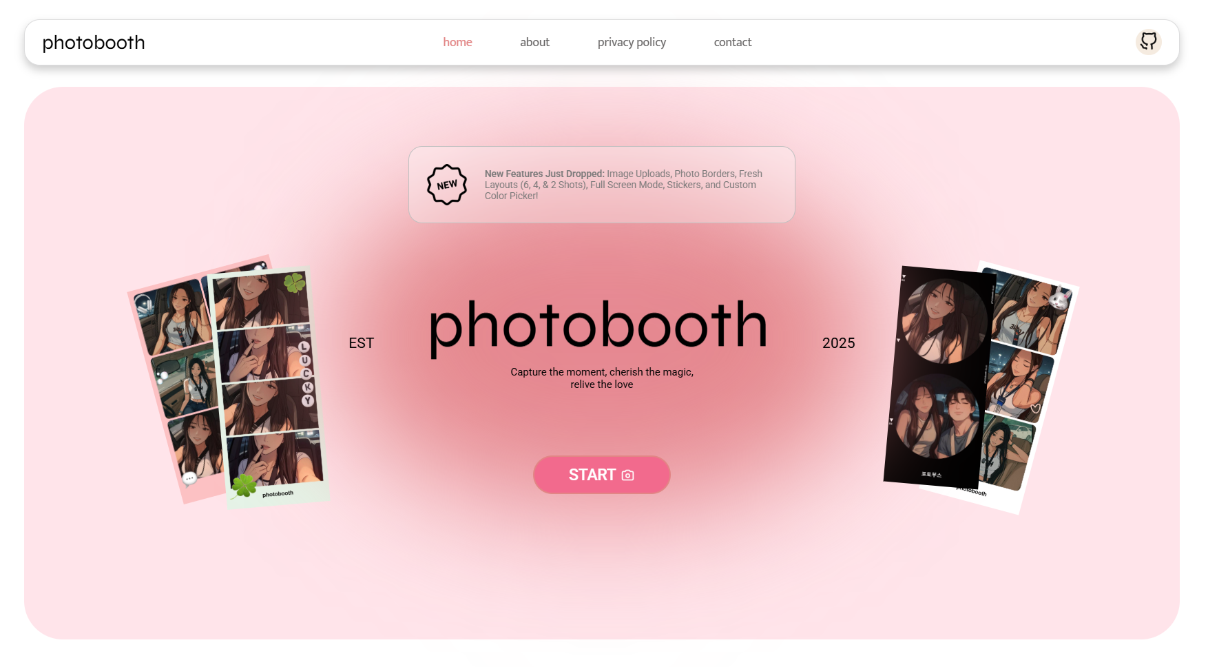 Photobooth-io Project Preview
